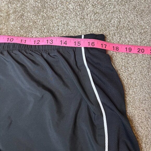 Nike Dri Fit Women's 2 in 1 Shorts Size XL Black & White Running Active #192 - Picture 10 of 10